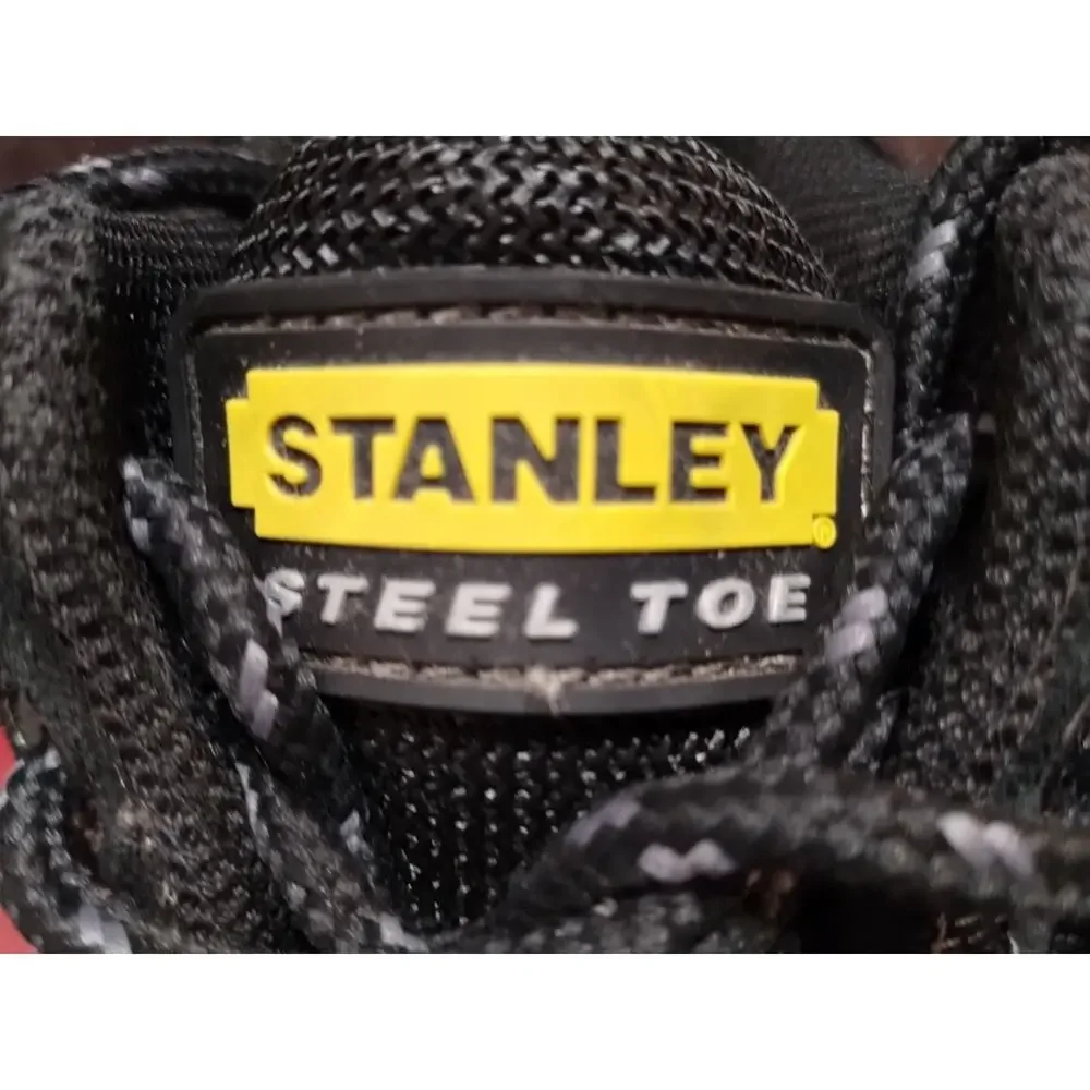EUC Stanley Steel Toe Men's Works Boots ANSI Z41 PT99 Black Safety Sz11 M